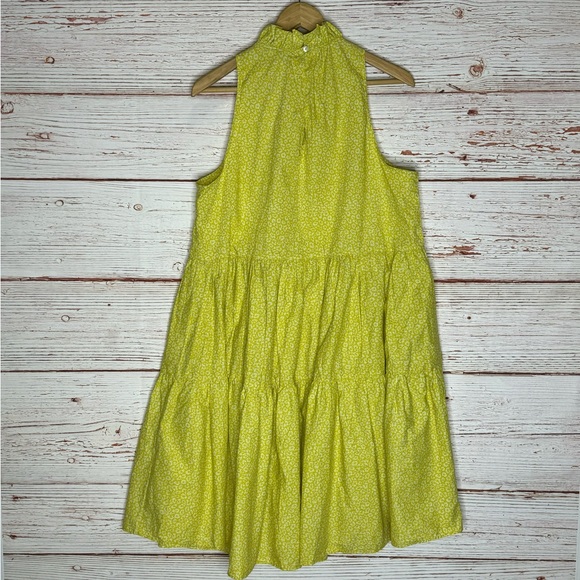 Joie Carlo Sleeveless Dress in Soft Citrus Sz L - Picture 8 of 14